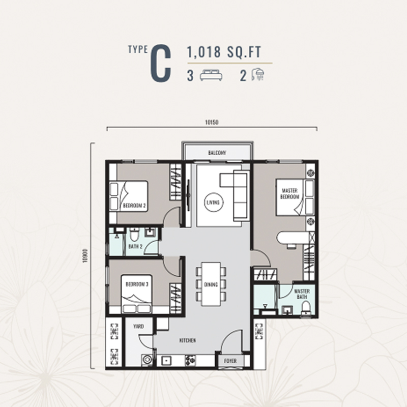 Type C Floor Plan